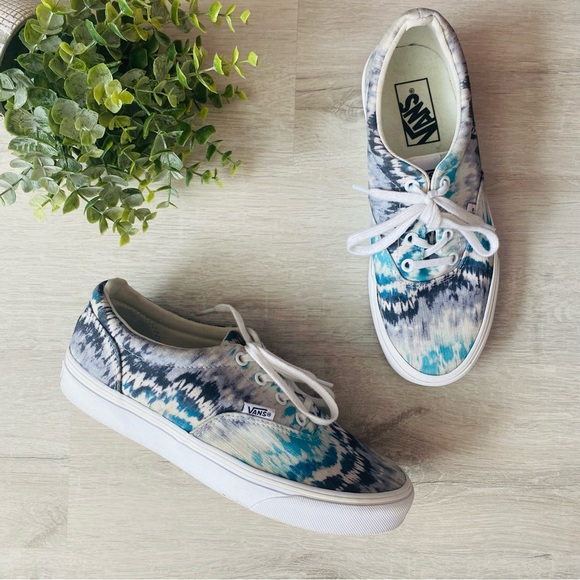 Vans Doheny Sneaker Tie Dye Blue Sz 8 - Picture 1 of 9